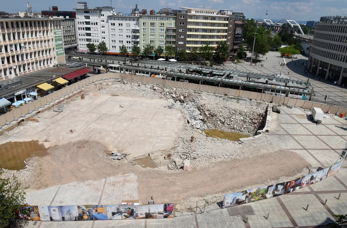 Ludwigshafen: Abriss der