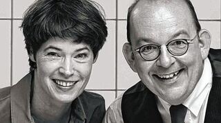 <p>Eva Gritzmann und Denis Scheck haben ein Buch geschrieben.</p>