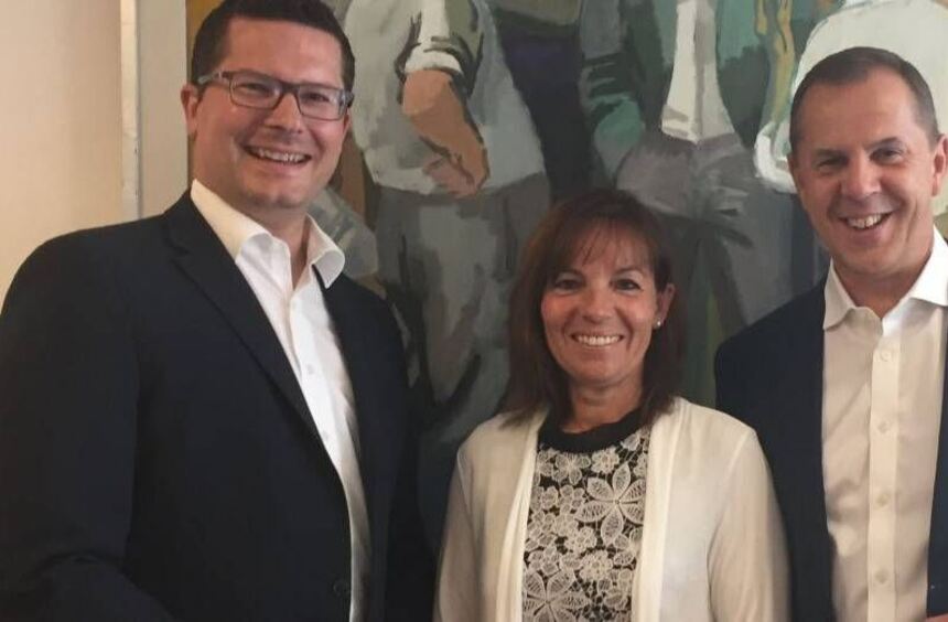 Birgit Rapp in Doppelfunktion
