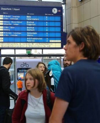 <p>Die Sperrung zwingt Reisende zum Umsteigen in Mannheim.</p>