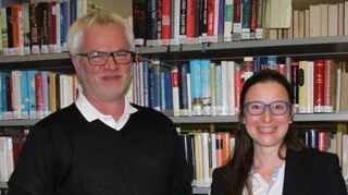Christoph Schmidt und Dr. Christine Bruker beschäftigen sich mit Sterbehilfe.