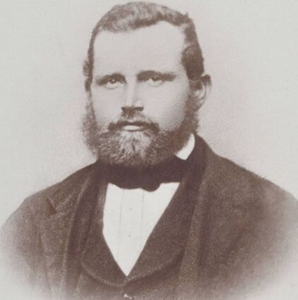 Hauchdünn 1889 unterlegen: Johann Adam Schrank, Jahrgang 1847, holte nur fünf Stimmen weniger als Zahn, trat aber beim zweiten Termin nicht mehr an.
