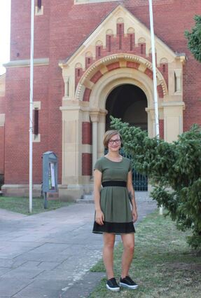 Nele Neidig hat eine besondere Beziehung zur katholischen Kirche. Viele Jahre war sie Ministrantin und findet, dass die Kirche das schönste Gebäude im Ort ist.