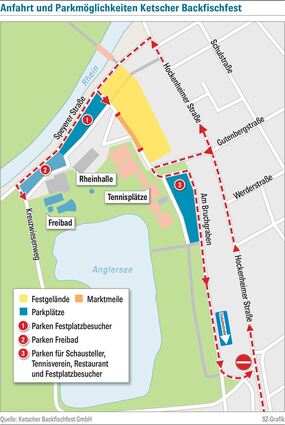 Parken und Zufahrt. Bild: SZ-Grafik
