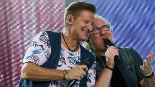 Hartmut Engler (l.) und Cherry Gehring sind ein Herz und eine Seele.