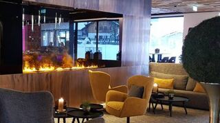 Willkommensatmosphäre: das Atrium im Eingangsbereich des Hotels.