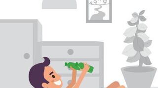 Mit dem Zusammenführen der Arme hebt sich auch der Oberkörper vom Boden ab. Wir verbinden also eine Bewegung für die Brustmuskulatur mit einem Crunch für die gerade Bauchmuskulatur.