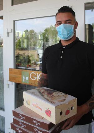 TC-Wirt Gio Vitali hat mit der auf Pizzen und Salate gekürzten Karte Erfolg.