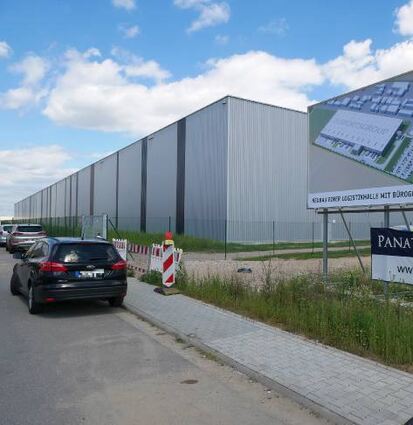 Das Logistikzentrum der 21sportsgroup in Ketsch.