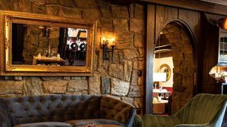 Der gemütliche Lounge-Bereich mit Sitzecke.