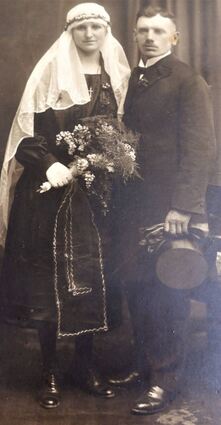 Ein Stück Familiengeschichte: Dieses Foto ist das Hochzeitsbild von Ignaz Hemmerich und seiner Frau Sophie.