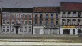 Die Bahnhofsumgebung entspricht eher der Fantasie als der Realität.