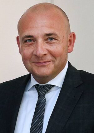 Oberbürgermeister Dr. René Pöltl blickt auf ein bewegtes Jahr.
