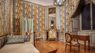 Das schön renovierte Kabinett der Kurfürstin Elisabeth Auguste im Schwetzinger Schloss.