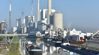 Die Geschosswohnungsbauten im Antoniusquartier werden ihre Wärme aus dem Großkraftwerk Mannheim beziehen.