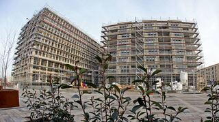 Das Projekt LIV im Mannheimer Glückstein-Quartier soll noch in diesem Jahr fertig werden und erhöht das Angebot an Büroflächen in der Region.