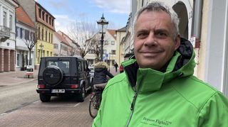 Karsten Senf ist Mitglied der „Heavens Fighter“, einer ehrenamtlichen Obdachlosen- und Bedürftigenhilfe.