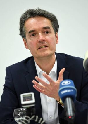 Alexander Mitsch nach der Gründung der Werte-Union im März 2017.