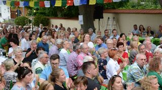 Die geplanten Open-air-Aktionen bei der Villa Meixner versprachen bis zu den verfüg-ten Einschränkungen viele Besucher vor Ort.
