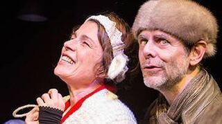 Bärbel Maier und Uwe Heene spielen am Sonntag „Ein Schaf fürs Leben“.