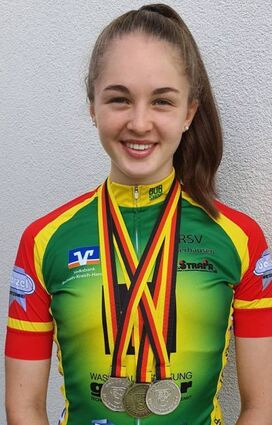 Mit zweimal Silber und einmal Bronze ist Lana Eberle zurückgekehrt.