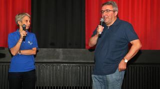 Doris Steinbeißer und Jürgen Gruler sprechen im Anschluss an den Film „Die letzten Reporter“ über Veränderungen des Berufs als Lokaljournalist.