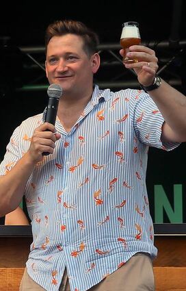 Gut gelaunter Gastgeber: Welde-Chef Max Spielmann.