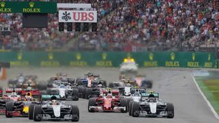 Ob bei Formel-1-Rennen wie hier im Jahr 2016 oder Trainings- und Testfahrten: Vom Hockenheimring geht Lärm aus. Marcus Zeitler ist überzeugt, dass die Mehrzahl der Bürger damit aber gut leben kann und sich zur Rennstrecke bekenne, die die Stadt weltbekannt gemacht hat.