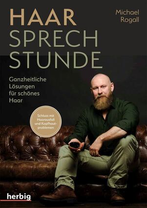 Zur Haarsprechstunde bittet Michael Rogall in seinem neuen Ratgeber.