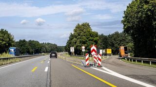 Auch der Parkplatz Nachtweide in der Nähe des Autobahnkreuzes Speyer wird im Zuge des Projektes mitsaniert.