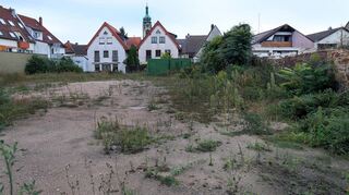 Noch herrscht in der Oberen Hauptstraße 15 bis 21 Ruhe. Doch schon in Bälde kann die Bebauung beginnen, der Rat hat den entsprechenden Bebauungsplan zur Offenlage freigegeben.