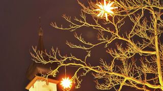 Die Villa Meixner wird weiter adventlich vorbereitet, gleichwohl ist noch nicht klar, ob der Weihnachtsmarkt stattfindet.