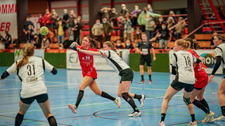 Lara Eckhardt feierte ihr Comeback bei den Kurpfalz-Bären.