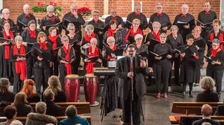 Ob die Liederweihnacht des Gesangsvereins Germania – hier bei ihrem Konzert im Jahr 2019 – wie im vergangenen Jahr stattfinden kann, steht wegen der Corona-Pandemie noch in den Sternen.