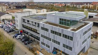 Das neue Gebäude in der Scheffelstraße.