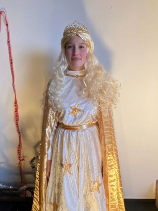 Lara Rembert ist das Hockenheimer Christkind des Hockenheimer Marketing-Vereins.