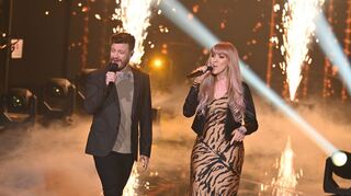 Florian und Charlene Gallant singen im Finale.