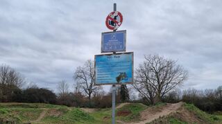 So sieht der Dirtpark vor der Umgestaltung aus. Die Gemeinde und die RSG Schwetzingen kooperieren, um die Anlage aufzuhübschen.
