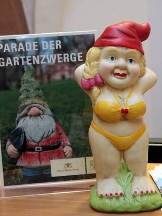 Gartenzwerginnen – auch gern gesehen.