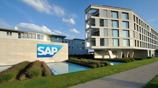 Blick auf den Stammsitz von SAP in Walldorf.