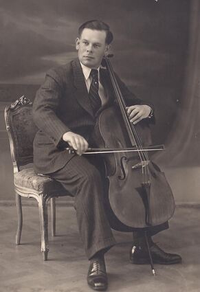 Cellist Hermann Eberwein setzte in de r NS-Zeit mit seiner Musik immer wieder auch sehr erdverbundenen Maßstäbe