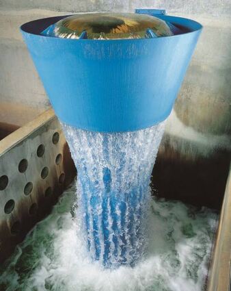 Mit 20 Vertikalfilterbrunnen fördert das Wasserwerk Schwetzinger Hardt durch-schnittlich rund 10 Millionen Kubikmeter Wasser pro Jahr.