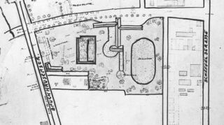 Dieser alte Plan beweist es: Der Kurpfalzring – hier noch Ringstraße (unten) genannt – hätte in der Scheffelstraße beginnen sollen. Doch dort unterhalb der Schwimmbad-Anlage (Mitte) am Odenwaldring wurde dann 1961 das Hebel-Gymnasium gebaut. Der Kurpfalzring beginnt heute erst ab der Bruchhäuser Straße (l.)
