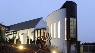 Symbol für die Rückkehr von jüdischem Leben in Speyer: Die Synagoge Beith Shalom spielt in Roland Pauls Vortrag am 27. April eine Rolle.