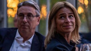 SVS-Präsident Machmeier mit Frau Julia.