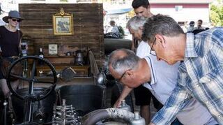 Was für ein eindrucksvoller Motor – da schauen die Fans genau hin.