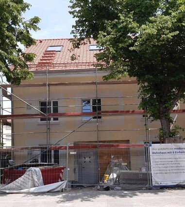 Diesem ersten Neubau der SWG in der Lindenstraße sollen in Zukunft noch viele weitere folgen.