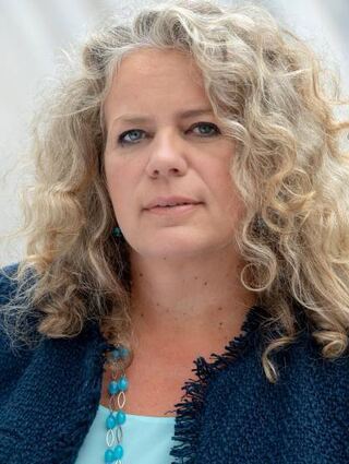 SWR-Programmdirektorin Anke Mai im Redaktionsgespräch.
