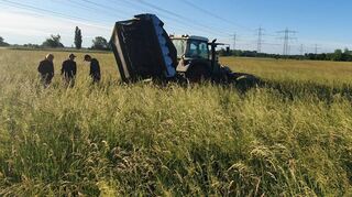 Der Verein Rehkitzrettung Rhein-Neckar bietet Landwirten an, ihre Felder vor der Mahd mit einer Wärmebildkamera in einer Drohne nach Tieren abzusuchen, die ansonsten bei den Mäharbeiten ums Leben kommen würden.