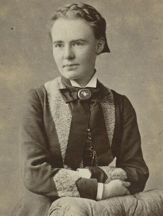 Mina Baumann, geborene Bassermann - ein Porträt um 1870. Sie starb kurz nach der Geburt ihres Kindes mit nur 30 Jahren.